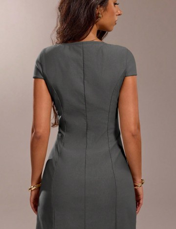 Rochie mini Shein Forever 21, gri