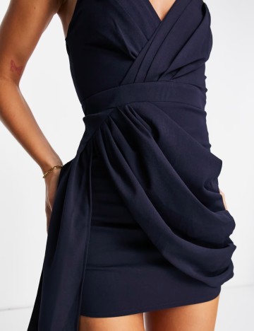 Rochie mini Jaded Rose, bleumarin