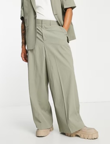Pantaloni ASOS, verde