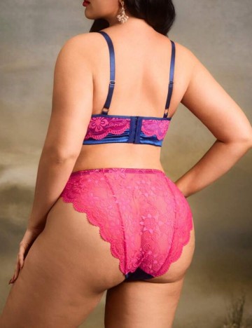 Set Sutien Si Chiloti Shein Curve+, mix culori