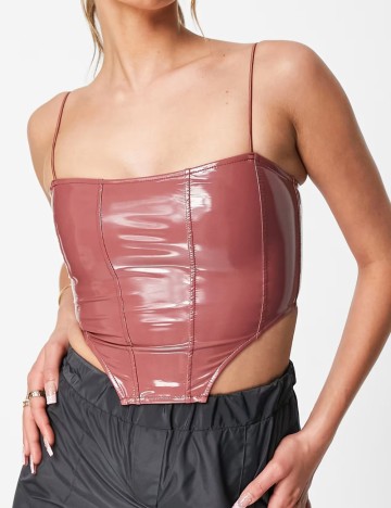 Top ASOS, cărămiziu