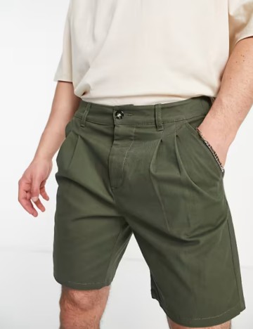 Pantaloni scurți ASOS, verde