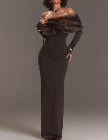 Rochie maxi Shein, maro