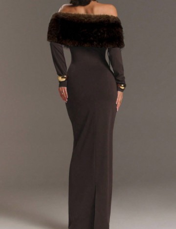 Rochie maxi Shein, maro