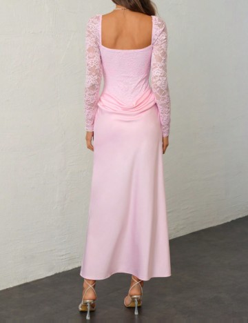 Rochie maxi Shein, roz