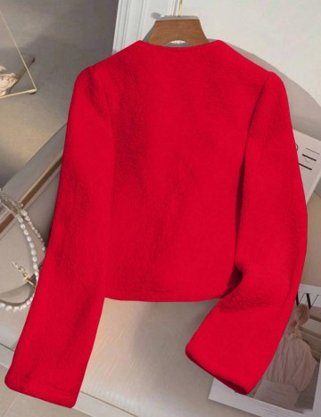 Jachetă Shein, roșu