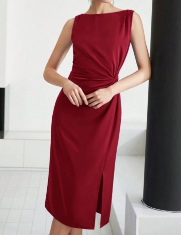 Rochie midi Shein, roșu