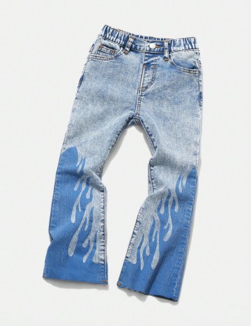 Jeans Shein, albastru