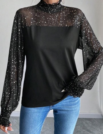 Bluză Shein, negru