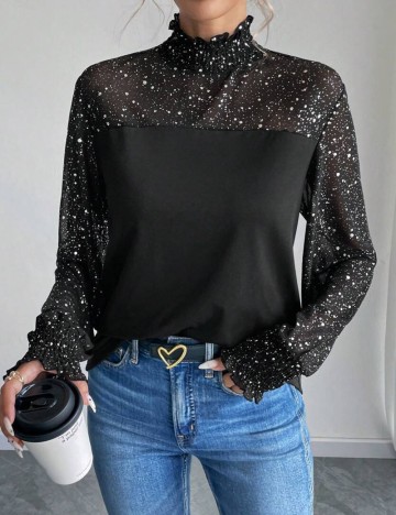 Bluză Shein, negru