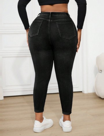 Jeans Shein, negru