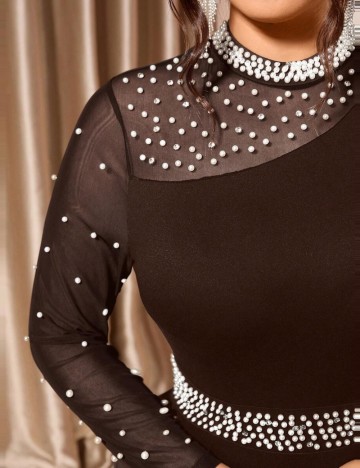 Rochie maxi Shein, maro