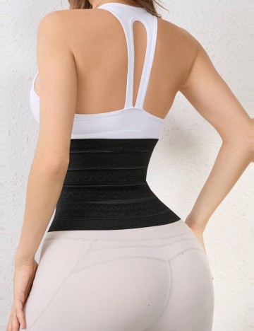 Centura abdominală Shein, negru