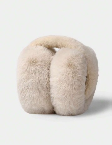 Căști externe Shein, crem