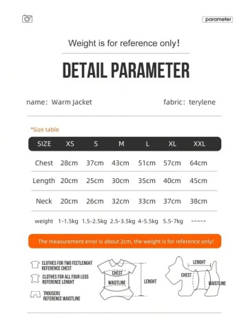 Haină pentru animale Shein, roz