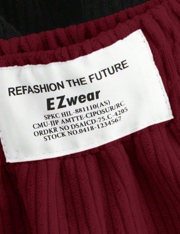 Pantaloni Shein, vișiniu