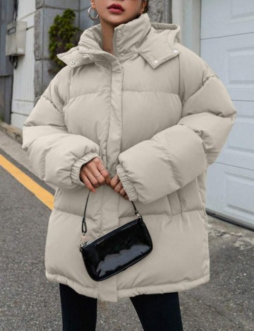 Geacă Shein DAZY, crem