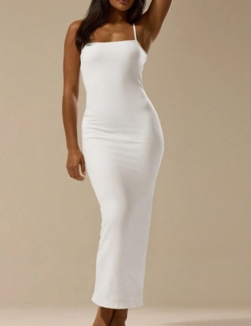 Rochie maxi Shein MUSERA, alb