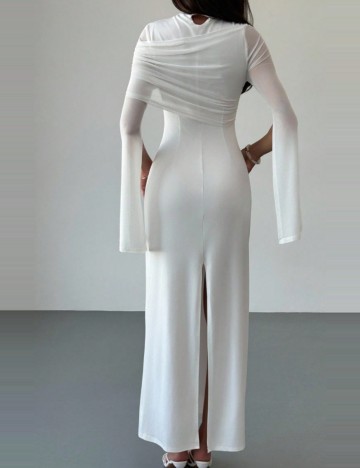 Rochie maxi Shein, alb