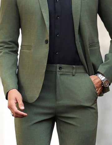 Pantaloni Shein, verde