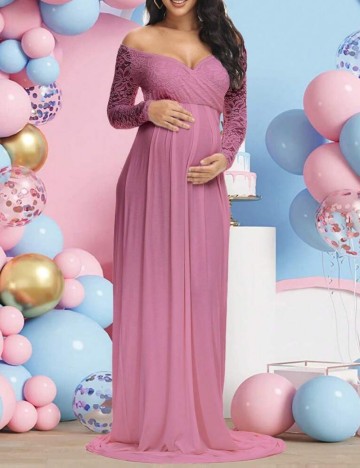 Rochie de ocazie Shein, roz