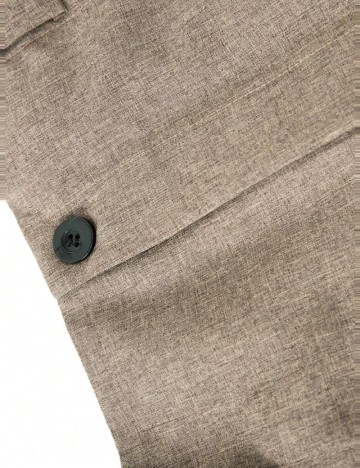 Pantaloni Shein Curve+, maro