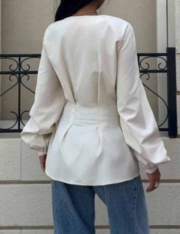 Cămașă Shein, bej