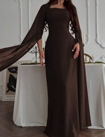 Rochie maxi Shein, maro