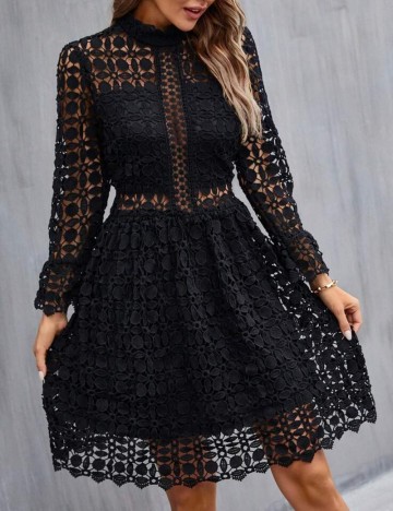 Rochie mini Shein Eillybazar, negru