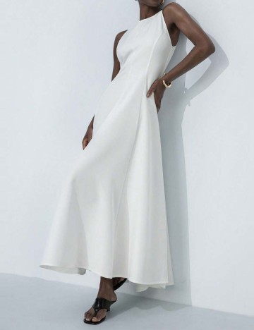 Rochie maxi Shein, alb