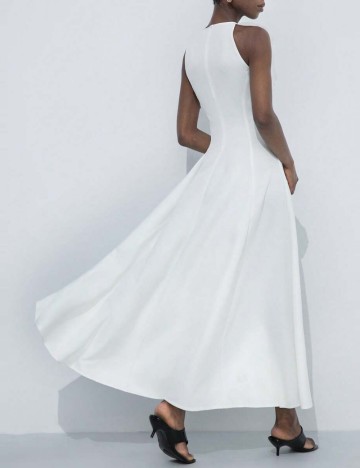 Rochie maxi Shein, alb