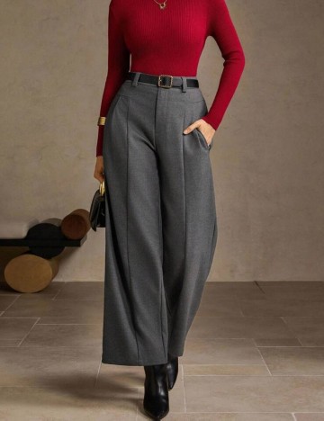 Pantaloni Shein, gri