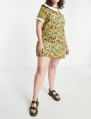 Rochie mini Sister Jane, mix culori