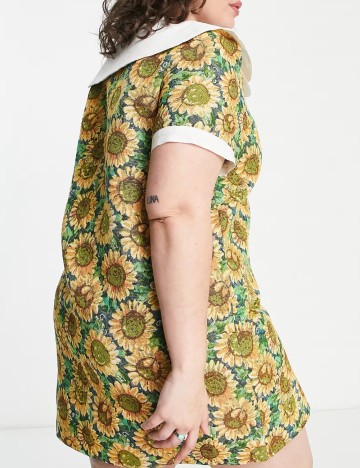 Rochie mini Sister Jane, mix culori