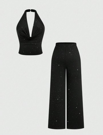 Compleu Shein Curve+, negru