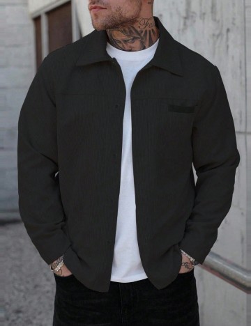 Cămașă Shein, negru