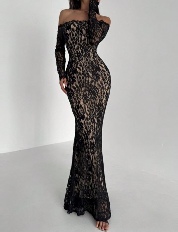 Rochie maxi Shein, negru