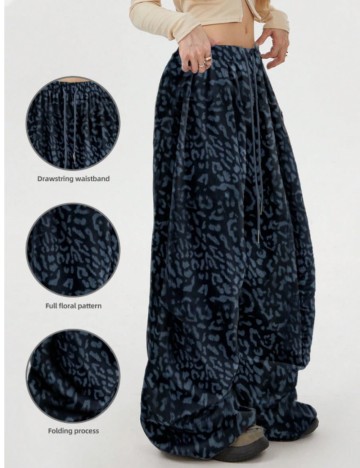 Pantaloni Shein, albastru