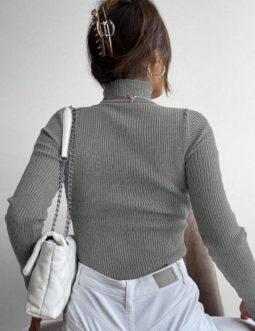 Bluză Shein, gri