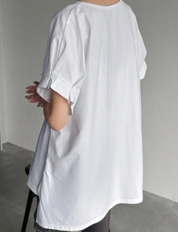 Tricou Shein FRIFUL, alb