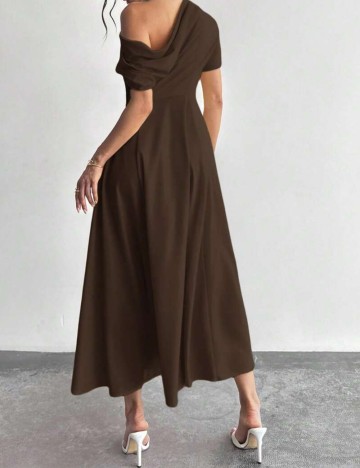 Rochie maxi Shein, maro