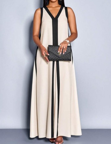 Rochie maxi Shein, mix culori