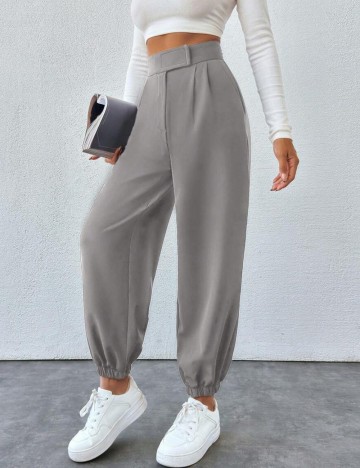 Pantaloni Shein, gri