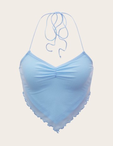 Top Shein, albastru