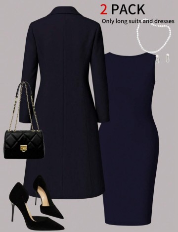 Compleu Shein, bleumarin