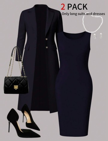 Compleu Shein, bleumarin