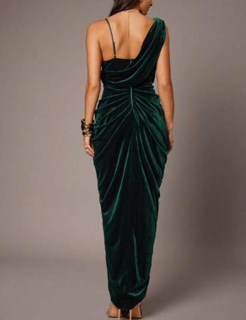 Rochie maxi Shein, verde