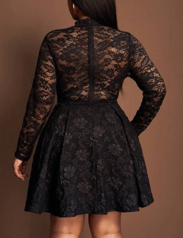 Rochie mini Shein Curve+, negru