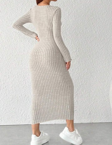 Rochie midi Shein, bej