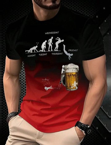 Tricou Shein, mix culori